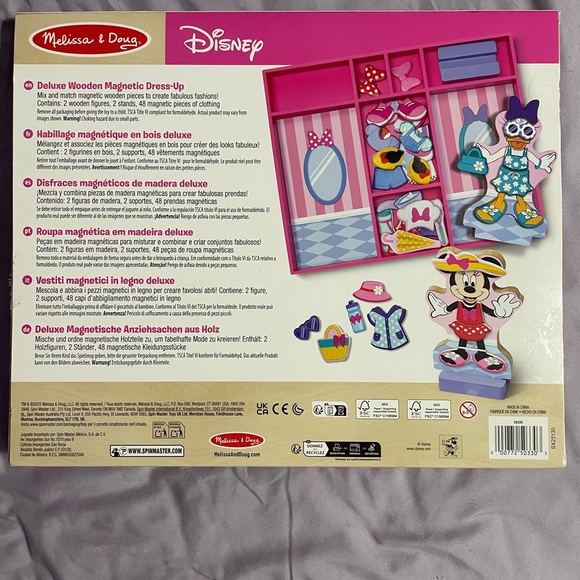 Melissa and Doug Minnie Mouse Magnetic Dress Up Set - Picture 2 of 6